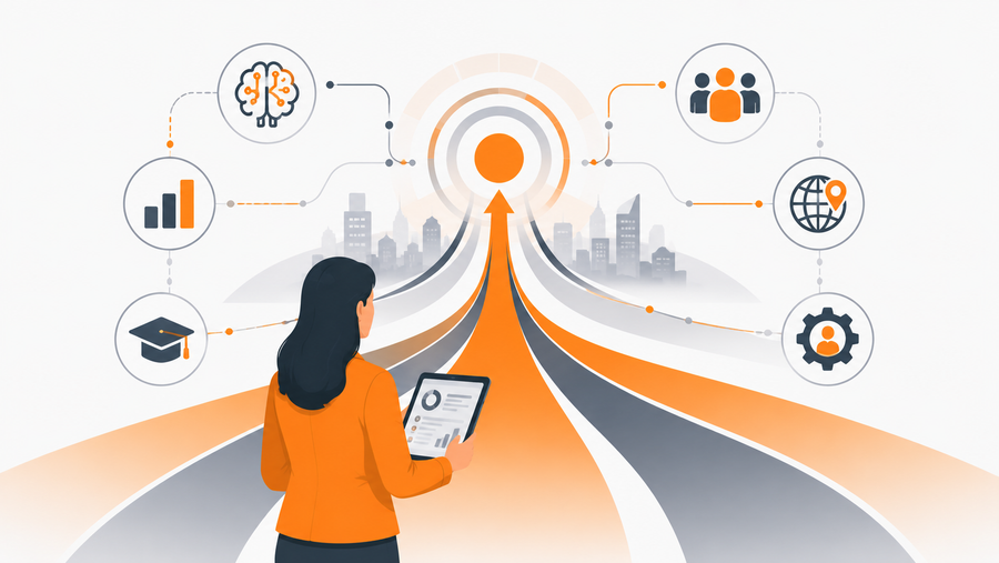 Blog Banner: Where Workforce Development Strategy Is Heading by 2028: The Convergence Most HR Teams Are Not Ready For