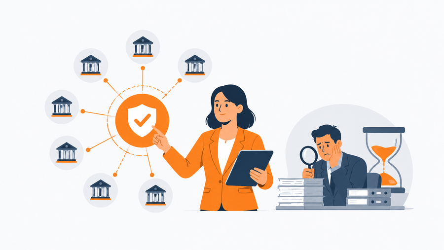 Bank compliance officer using a cloud based LMS to push training to branches faster than an examiner can review the paperwork