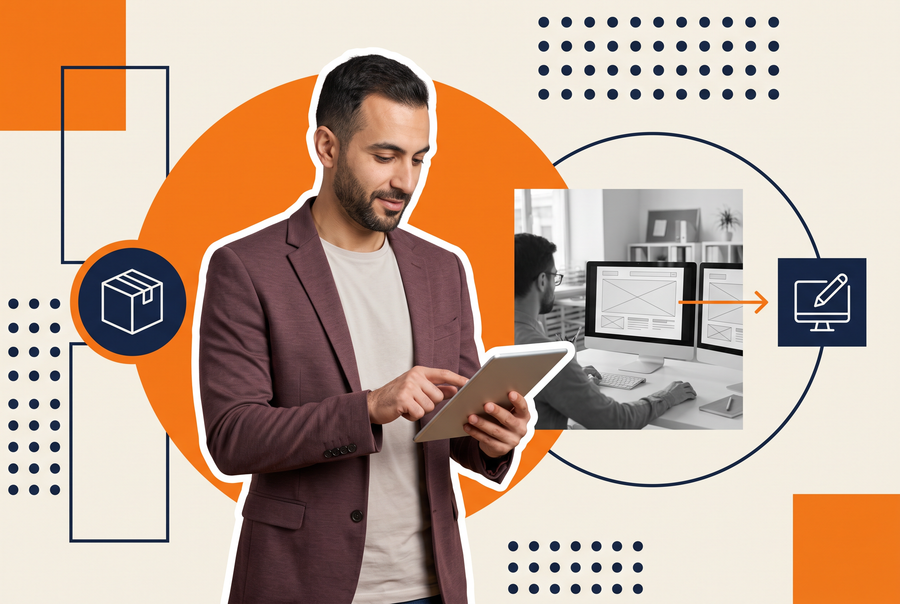 L&D leader mapping training content between a catalog training library and custom eLearning authoring tools