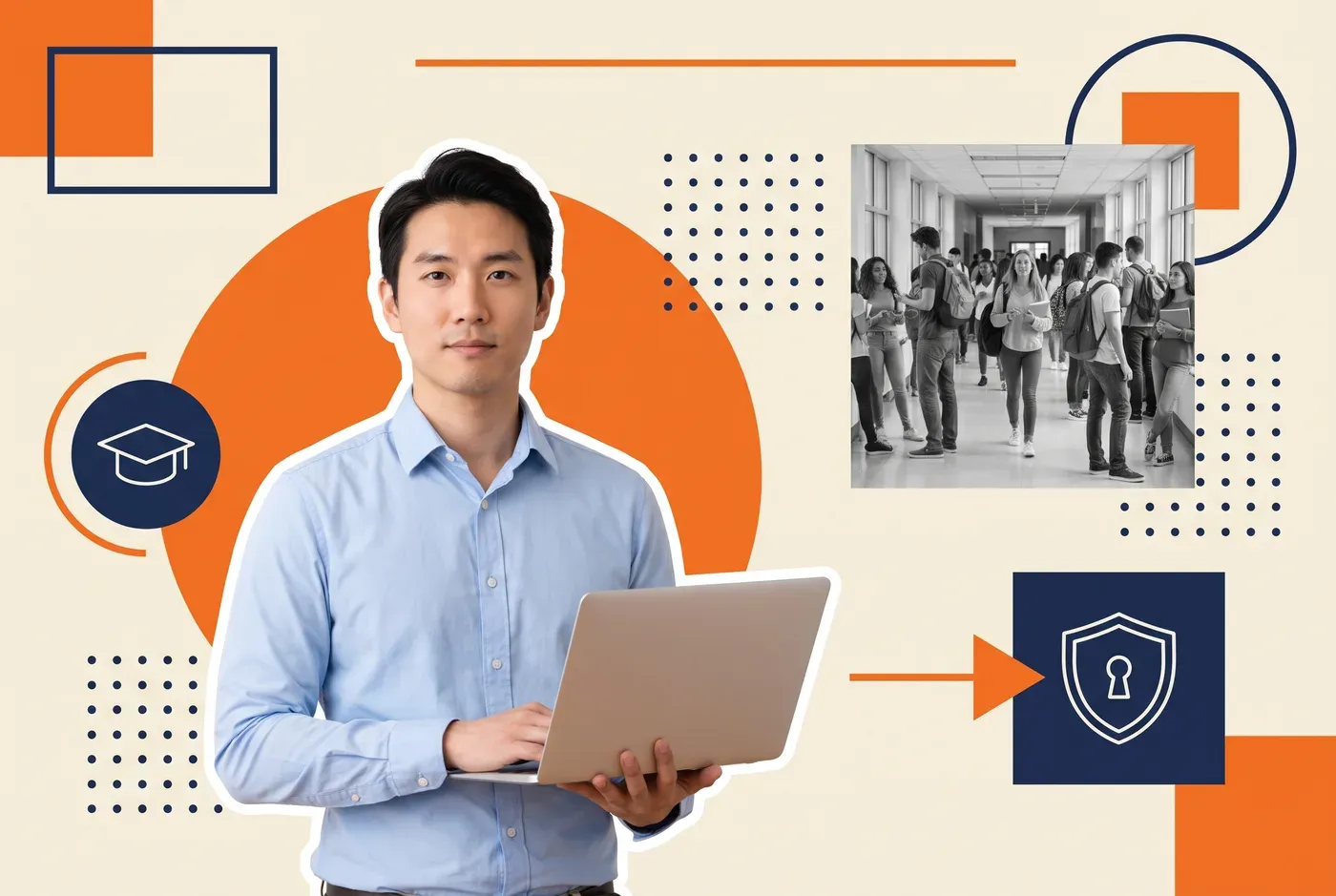 University staff completing annual privacy training before term starts