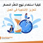 كيفية استخدام نهج التعلُّم المصغر لتعزيز الإنتاجية في العمل