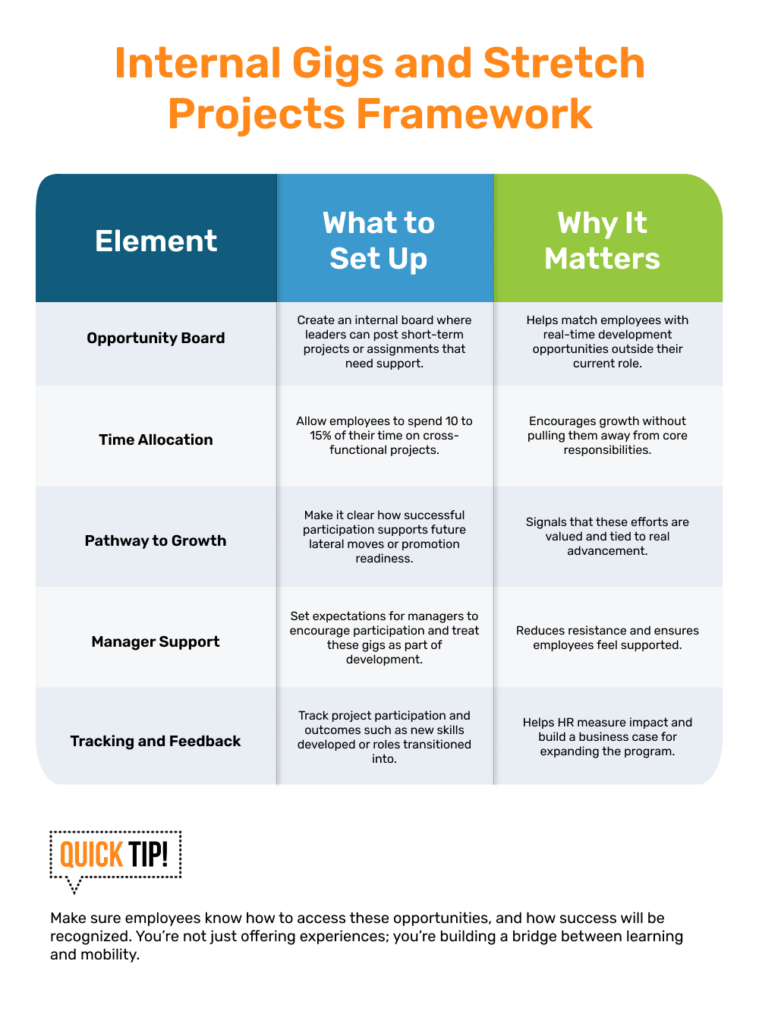 Internal Gigs and Stretch Projects Framework