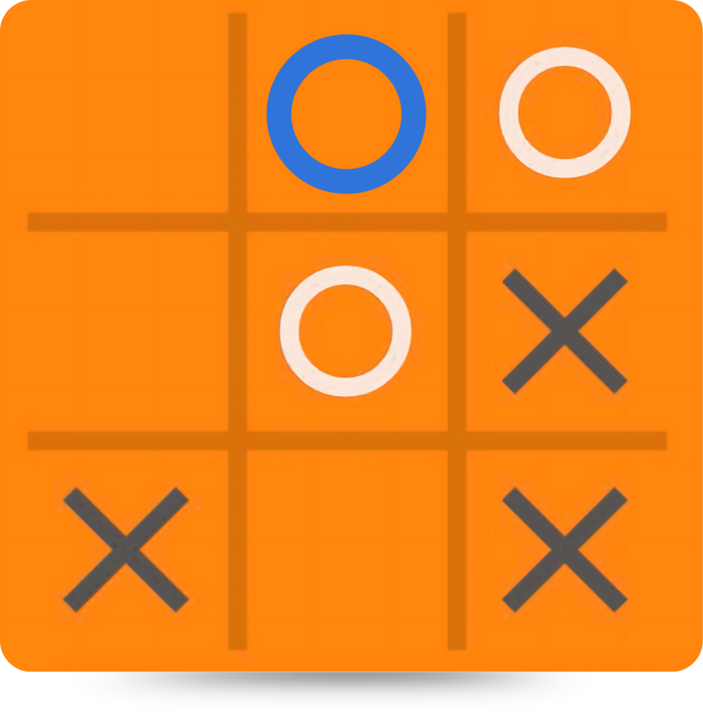 In a game like tic-tac-toe, AI often places a losing move