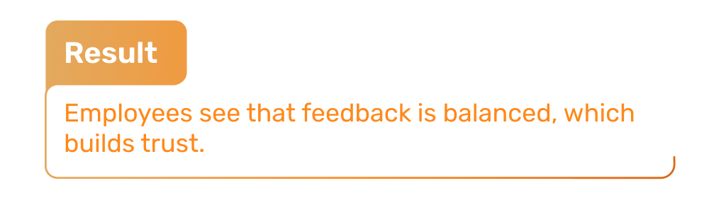 Making Feedback Fairer and More Consistent