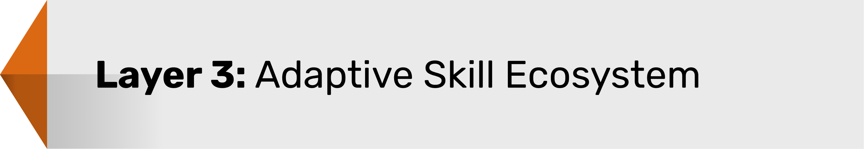 Layer 3: Adaptive Skill Ecosystem