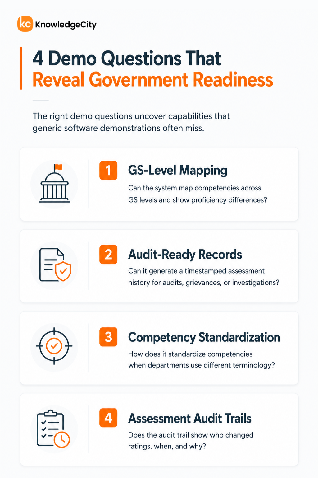 What Workforce Development Directors Should Evaluate When Buying Competency Management Software for Public Sector Use